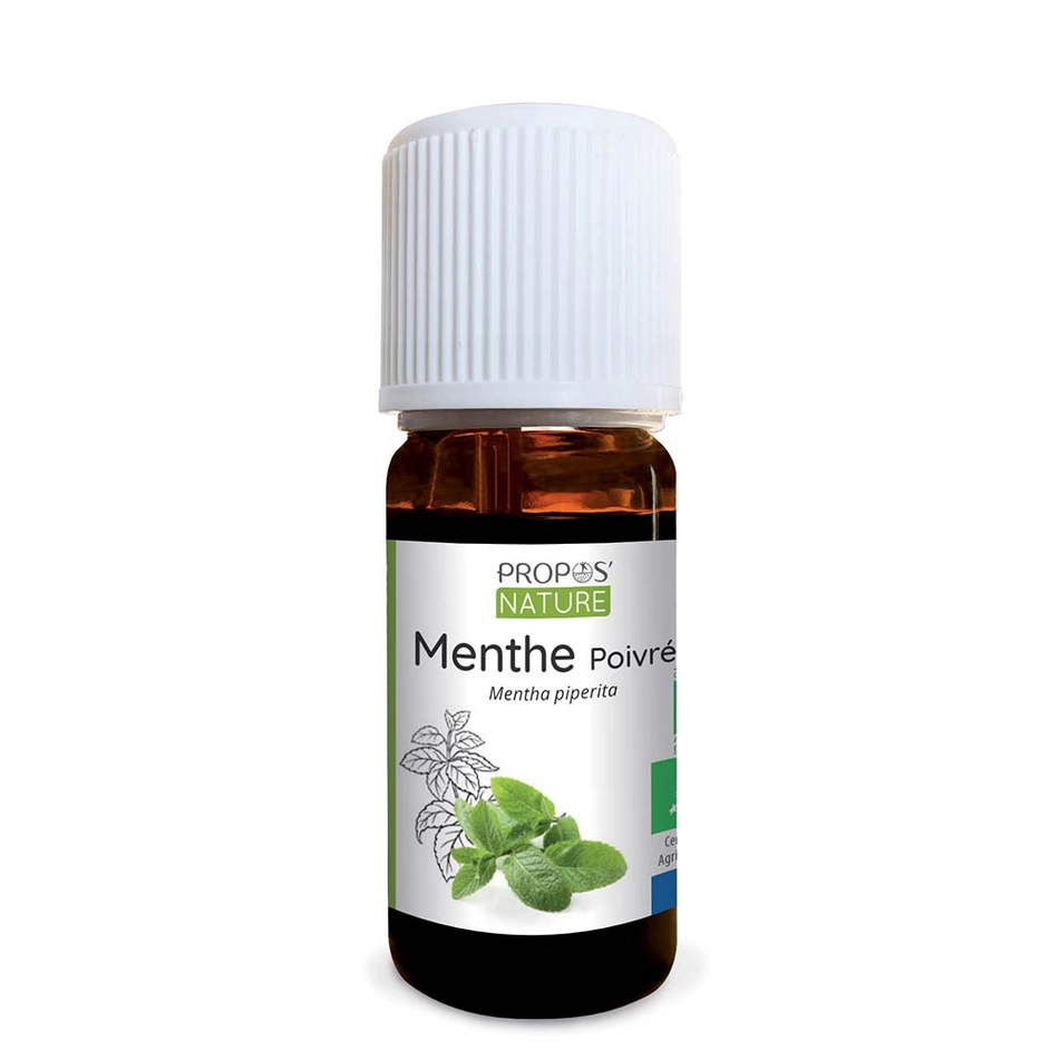1+1 GRATIS Ulei Esențial Organic de Mentă – 100% Pur și Natural, 10 ml [1]