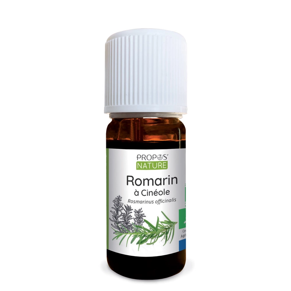 Uleiuri Esentiale - Ulei Esențial Organic de Rozmarin cu Cineol – 100% Pur și Natural, 10 ml