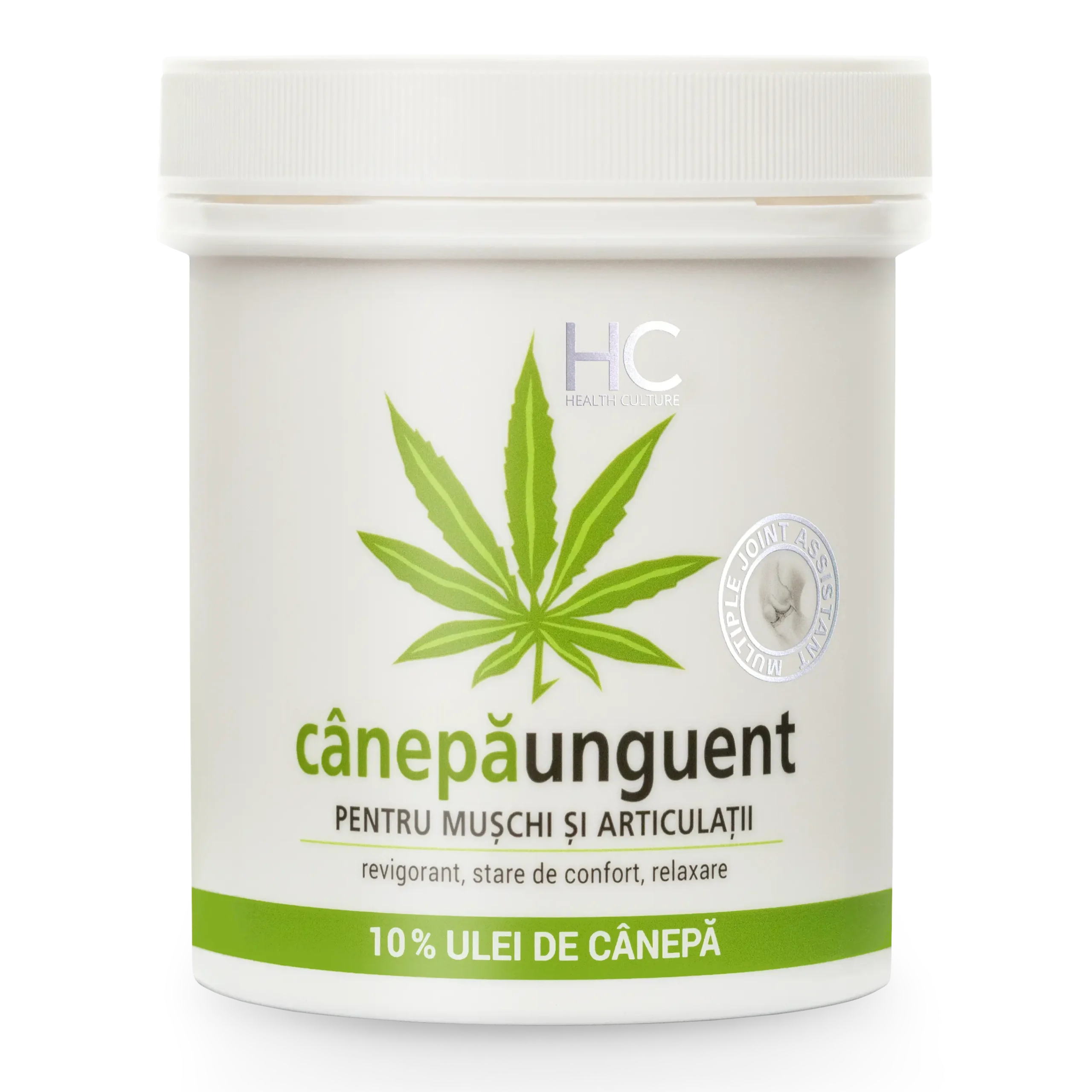 Unguent 10% Ulei de Canepa 250ml – Pentru Dureri Musculare si Articulare [1]
