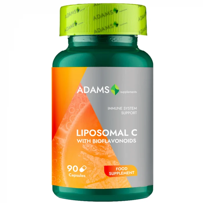Vitamine & Suplimente - Vitamina  C Lipozomala  + Bioflavonoide, 90cps