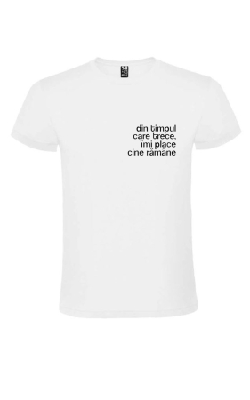 Tricou Alb Damă cu Mesaj [1]