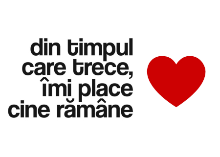 Tricou Alb Damă „Din Timpul Care Trece Îmi Place Cine Rămâne” – Tricou cu Mesaj [1]