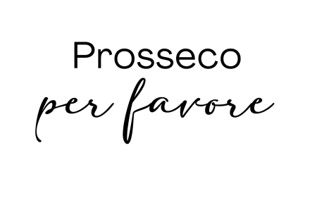 Tricou alb „Prosecco por favore” – bumbac premium, design funny & party vibe [2]