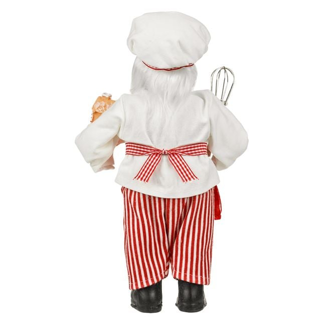 Figurina Decorativa Mos Craciun Cofetar 33cm [4]