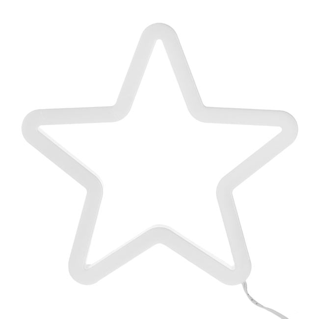 Stea de Craciun cu LED Neon 25x25cm [2]