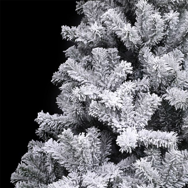 Brad de Crăciun Artificial Slim Verde Nins 180cm – 549 Ramuri [2]