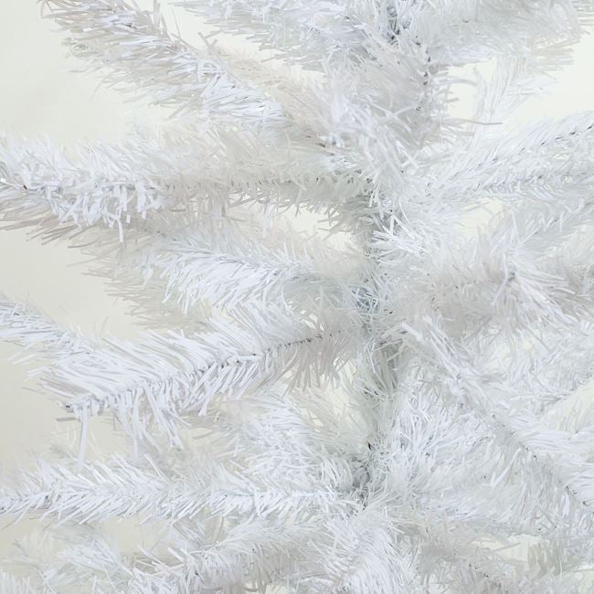 Brad de Crăciun Artificial Alb 1.50m cu 400 Ramuri [2]