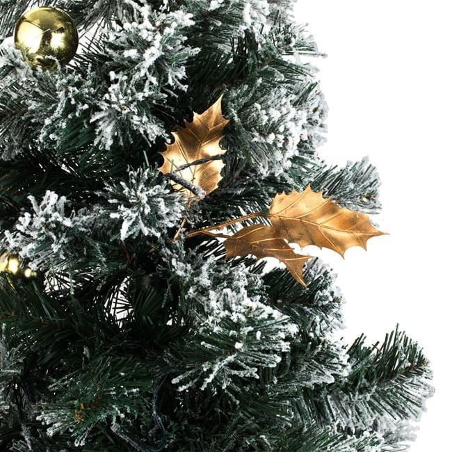 Brad de Craciun Artificial de Masa Impodobit cu 40 de Becuri LED Baterie - 90cm [3]