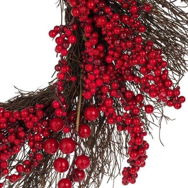 Coronita Decorativa de Craciun cu Pomusoare 50cm [3]