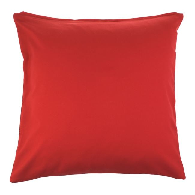 Fată de Pernă Decorativă de Crăciun cu Model Brodat Brad Împodobit 40x40cm [5]