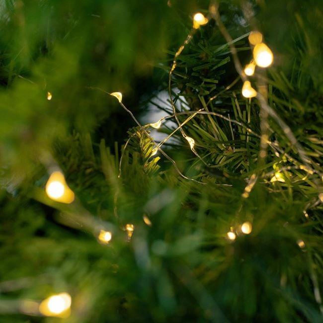 Instalatie de Lumini cu 200 de Becuri LED Copper de Interior & Exterior 19.90m - Alb Cald [3]