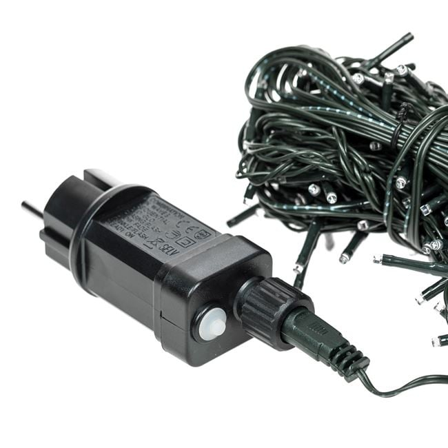 Instalatie de Lumini cu 300 de Becuri LED Program 6m de Interior Exterior - Alb Cald [3]