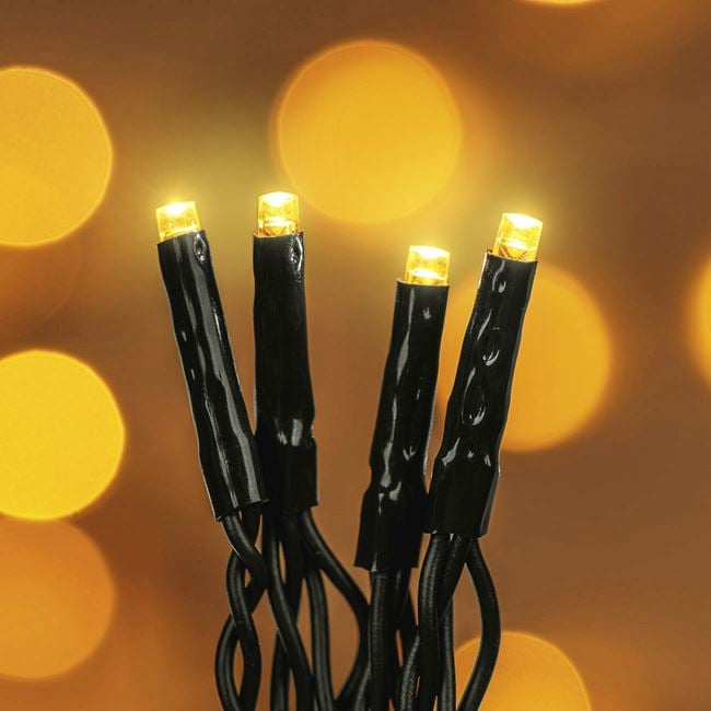 Instalatie de Lumini cu 300 de Becuri LED Program 6m de Interior Exterior - Alb Cald [2]