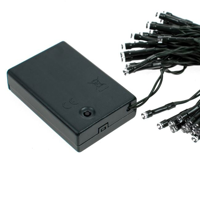 Instalatie de Lumini cu 60 de Becuri LED cu Baterii si Program 5.90m - Multicolor [3]