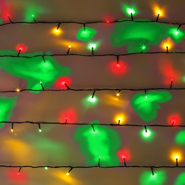 Instalatie de Lumini cu 60 de Becuri LED cu Baterii si Program 5.90m - Multicolor [2]