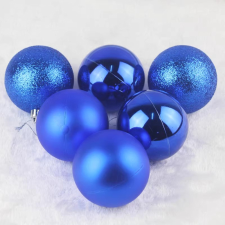 Globulete 6cm 24buc/set Albastru [1]