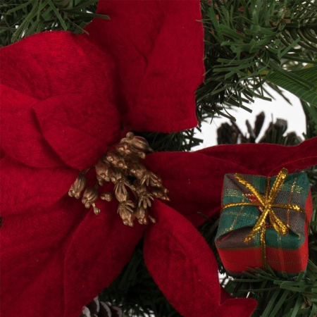 Brad de Craciun Artificial de Masa cu Craciunite Pomusoare 50cm [3]