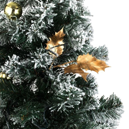 Brad de Craciun Artificial de Masa Impodobit cu 40 de Becuri LED Baterie - 90cm [2]