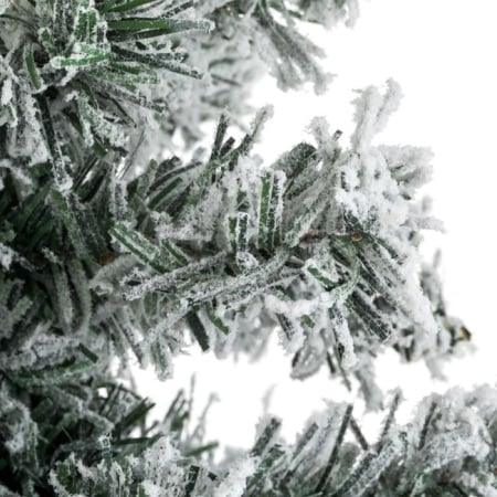 Brad de Craciun de Masa cu 75 de Ramuri si Baza din Iuta - 75cm [1]