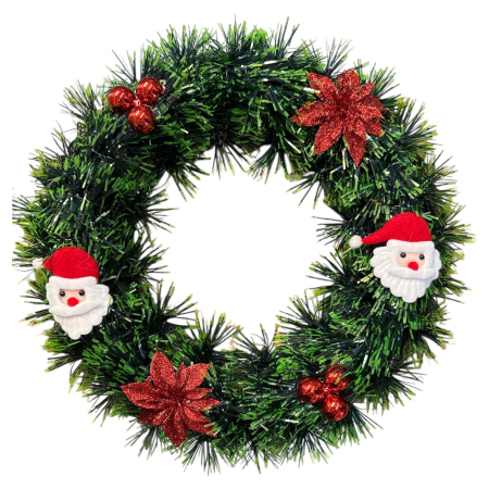 Ornamente Craciun - Coroniță Decorativă 30 x 30 cm