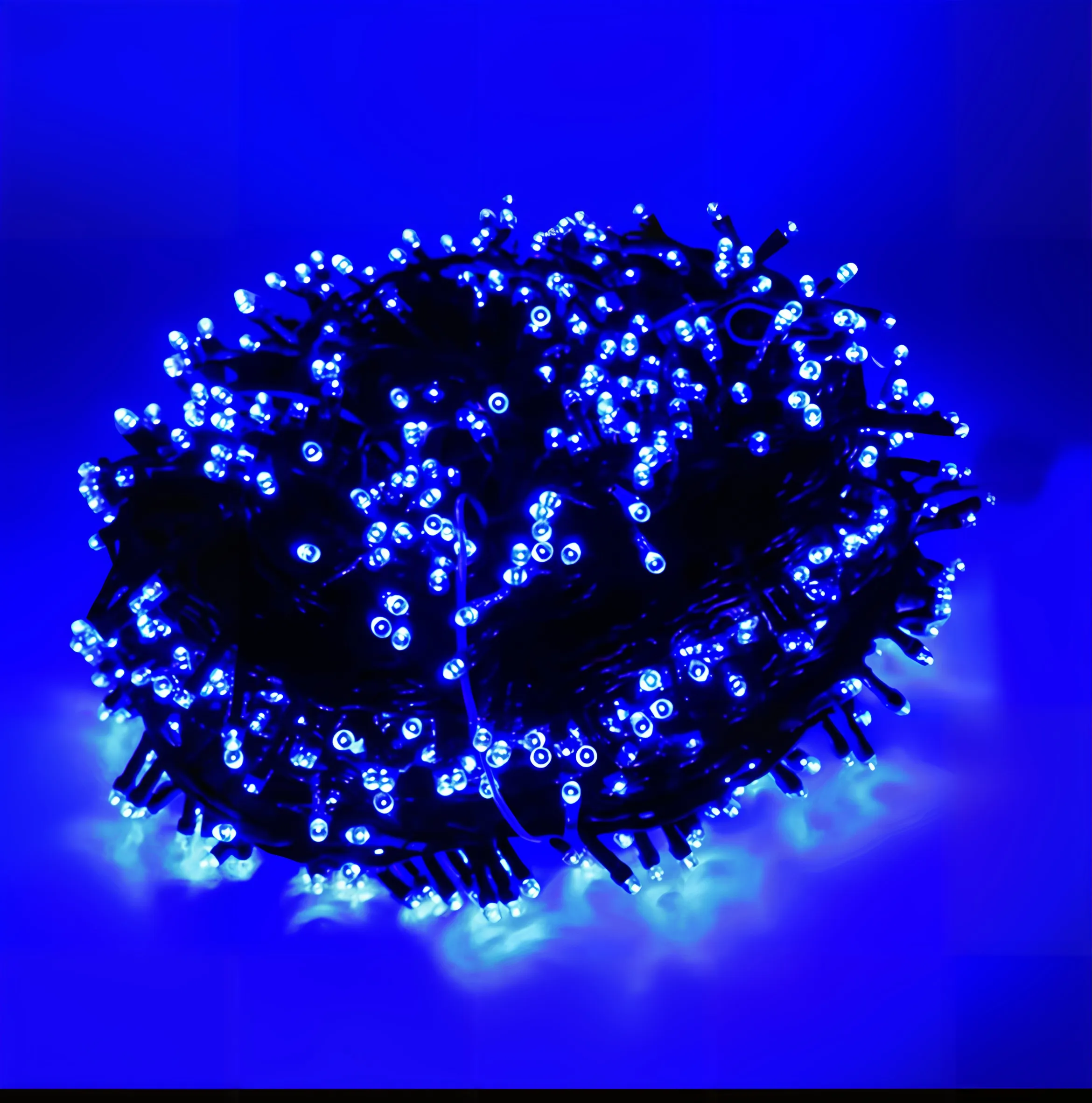 Instalatii Led - Instalatie 140 Led 9m  albastru