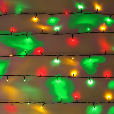 Instalatie de Lumini cu 60 de Becuri LED cu Baterii si Program 5.90m - Multicolor [1]