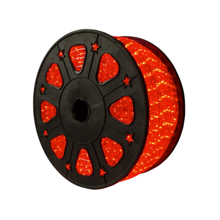 Instalație Furtun LED 80m Rosu – Exterior/Interior, Flexibil, Economic [1]