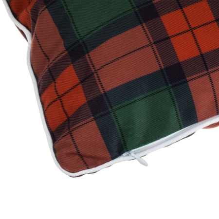 Perna Decorativa de Craciun Carouri Rosii Verzi cu Imprimeu pentru Canapea 45x45cm [3]