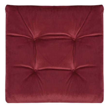 Perne de craciun - Perna Scaun Decorativa de Iarna Bordo Velvet 40x40cm