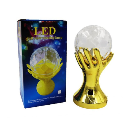 Proiector Laser Craciun - Proiector Glob de Cristal DIV4 – Lumini Disco RGB, Senzor Muzică, Efecte pentru Petreceri