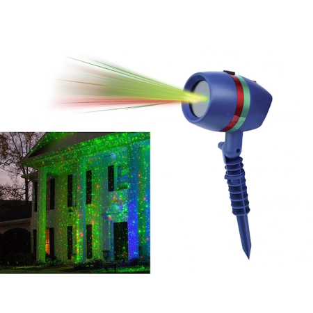 Proiector Laser Craciun - Proiector Star Shower 8 Seturi De Lumini