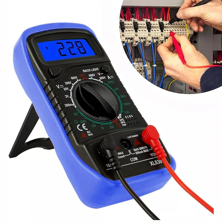Multimetru digital Brilliant Tools BT122900 cu certificat de etalonare [5]