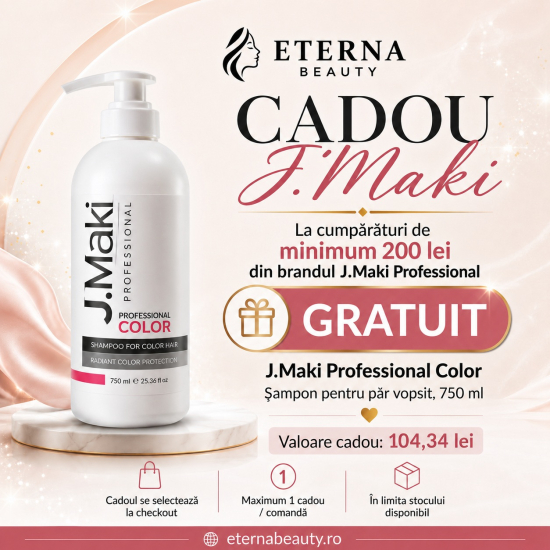 Cadou J.Maki la cumpărături de minimum 200 lei