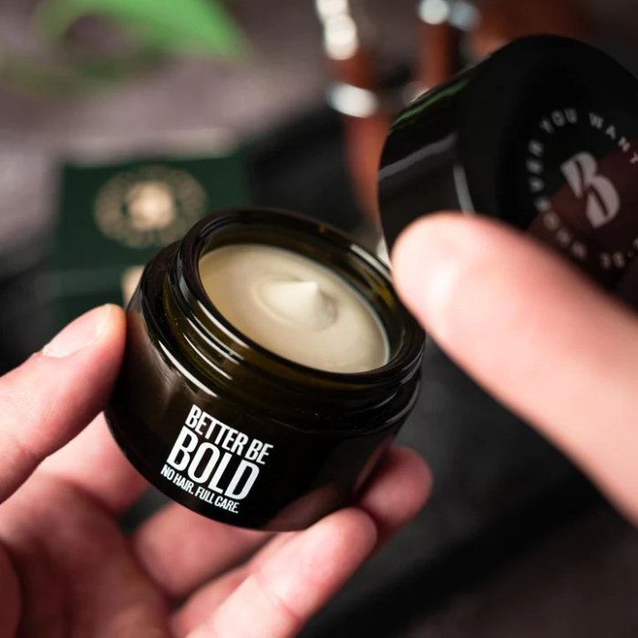Better Be Bold - Accesoriu barber Cremă pentru ingrijire chelie No Hair Full Care Bald Cream, 50 ml - imagine principală [4]