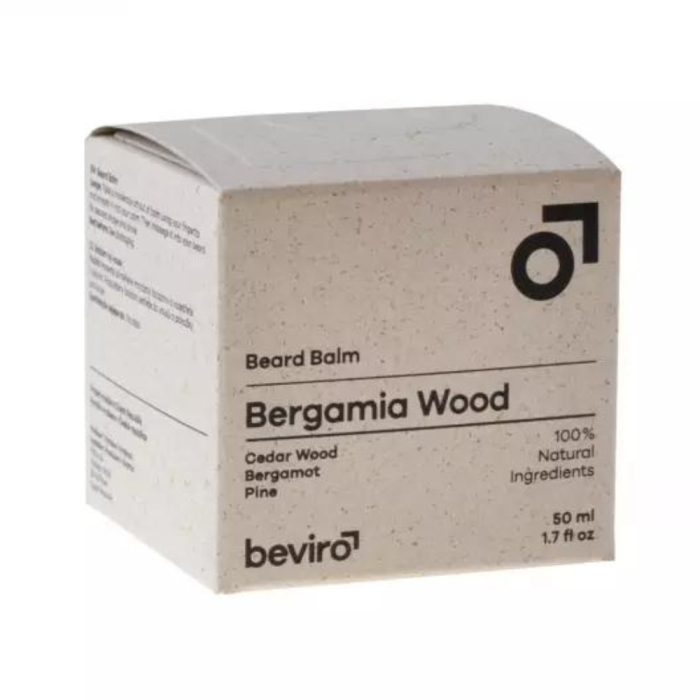 Beviro - Balsam de barbă Bergamia Wood, 50 ml - imagine principală [2]