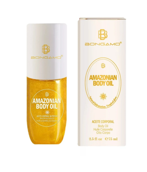 Bongamo Amazonian Body Oil - ulei iluminator de corp, 75 ml - imagine produs [2]