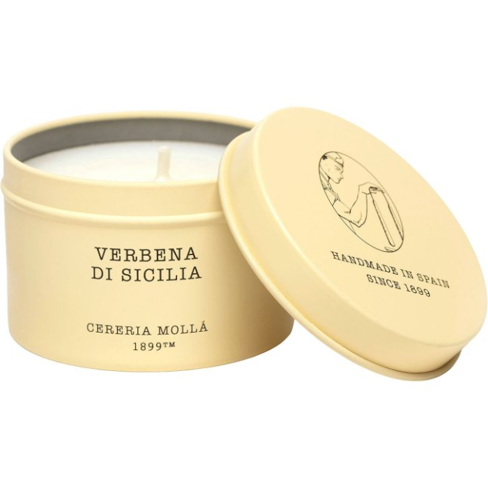 Cereria Mollá Verbena di Sicilia - Lumânare parfumată de călătorie, 90 g - imagine principală [2]