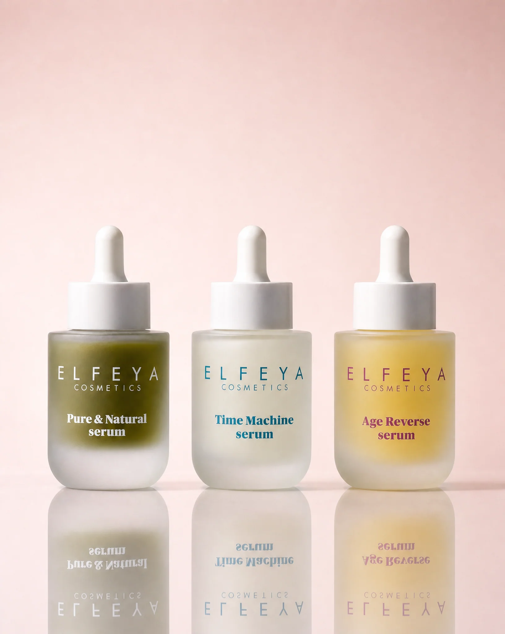 Elfeya Cosmetics Time Machine Peptides Serum with Elasticity & Glow - serum facial cu peptide pentru elasticitate și luminozitate, 30 ml - imagine principală [3]