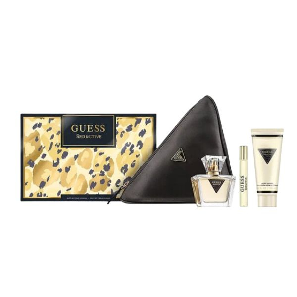 Guess Seductive - Set Cadou (Apa de toaleta 75 ml + Apa de toaleta 15 ml + Lotiune corp 200 ml + Geanca cosmetice) Femei - Eterna Beauty [2]