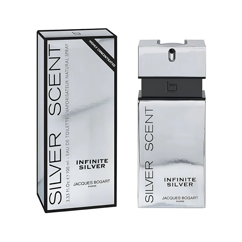 Jacques Bogart Silver Scent Infinite Silver - Apă de Toaletă, 100 ml, Bărbați - imagine principală [2]