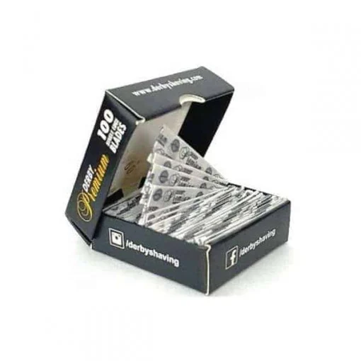 Lame de ras Derby Premium Professional 100 buc | Eterna Beauty [2]