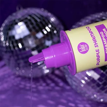 Lola Cosmetics Purple - șampon cu pigment violet pentru păr blond, 250 ml - imagine produs [2]