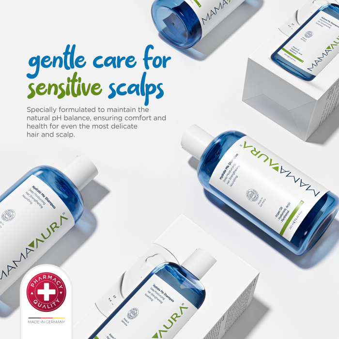 Mamaaura Hydrate Me - șampon hidratant cu ulei de argan, 250 ml - imagine produs [4]