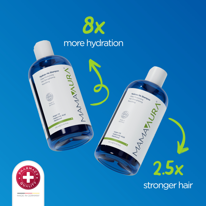 Mamaaura Hydrate Me - șampon hidratant cu ulei de argan, 250 ml - imagine produs [2]