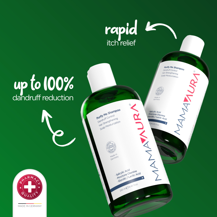 Mamaaura Purify Me - șampon pentru scalp cu mătreață, 250 ml - imagine produs [4]