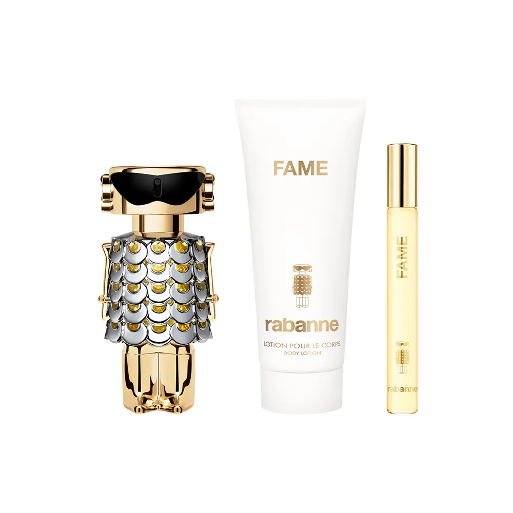 Rabanne Fame Set Cadou ( Apa de parfum 80 ml + Lotiune corp 100 ml + Apa de parfum 10 ml ) Femei - Eterna Beauty [2]