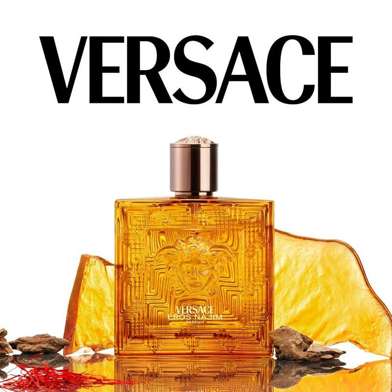 Versace Eros Najim Set Cadou: Apa de Parfum 100 ml + Apa de Parfum 10  ml + Geanta Cosmetice Barbati | Eterna Beauty [2]