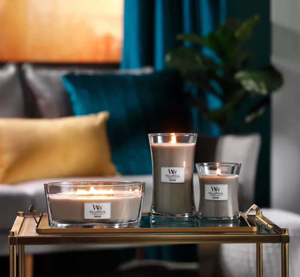 WoodWick Fireside - Lumânare parfumată cu fitil din lemn, 609,5 g [3]
