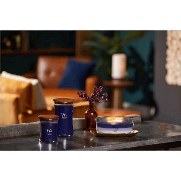 WoodWick Hinoki Dahlia - Lumânare parfumată cu fitil din lemn, 609,5 g [3]