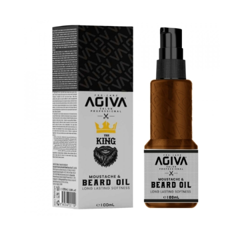 Îngrijire Barbă - Agiva The King - Ulei de barba si mustata 100 ml - Eterna Beauty